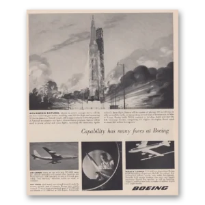1962 Boeing Print Ad | Capability