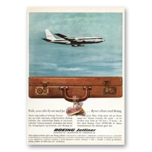 1962 Boeing Jetliners Print Ad | Folk Som
