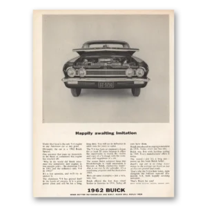 1961 Buick Print Ad | Awaiting Imitation