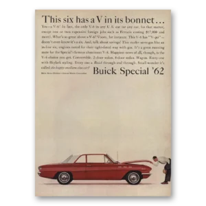 1961 Buick Special Print Ad | V Bonnet
