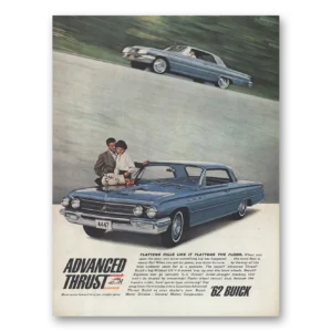 1962 Buick Print Ad | Flattens Hills