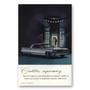 1961 Cadillac Print Ad | Highways Lead
