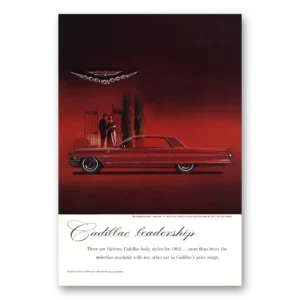1962 Cadillac Print Ad | Thirteen Cadillac Body Styles
