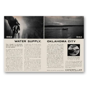 1962 Caterpillar Print Ad | Oklahoma City