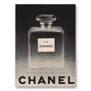 1962 Chanel No 5 Print Ad | Most Treasured