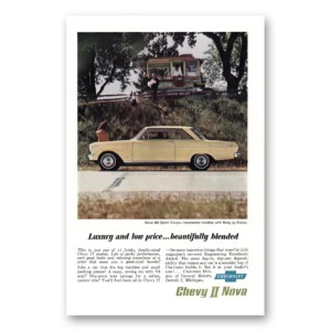 1962 Chevrolet Nova Print Ad | Sport Coupe