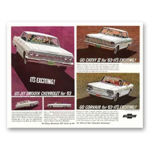 1963 Chevrolet Bel Air Print Ad | Showtime 63
