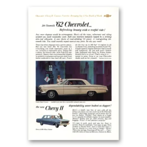 1961 Chevrolet Impala Print Ad | Sport Coupe Any More Elegance