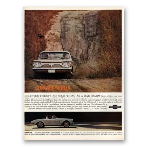 1962 Chevrolet Corvair Print Ad | No Such Thing