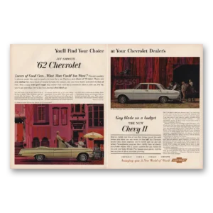 1961 Chevrolet Chevy II Print Ad | Gay Blade