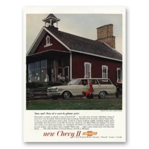 1962 Chevrolet Chevy II Print Ad | Sass And Class