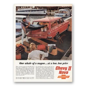 1962 Chevrolet Print Ad | One Whale Of Wagon