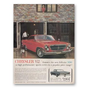 1961 Chrysler Print Ad | Sports Series