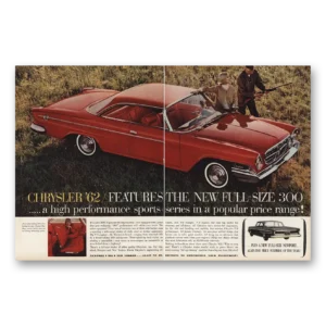1961 Chrysler Print Ad | High Performance