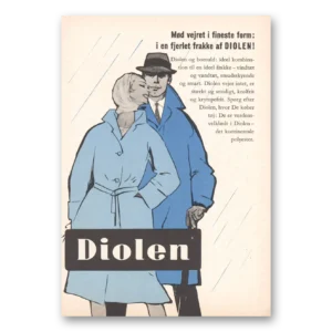1962 Diolen Print Ad | Mod Vejret