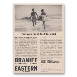 1962 Eastern Airlines Print Ad | Feet Forward