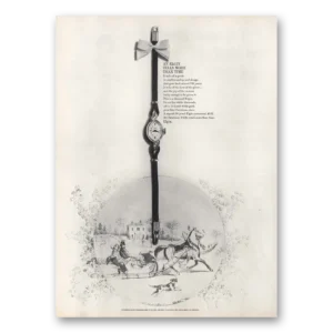 1962 Elgin Watch Print Ad | Diamond Watch