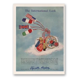 1962 Elizabeth Arden Print Ad | International Look