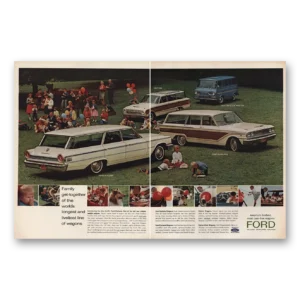 1962 Ford Falcon Print Ad | Fairlane Galaxie
