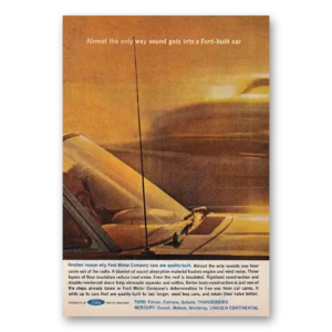 1962 Ford Motor Company Print Ad | Almost Only Way