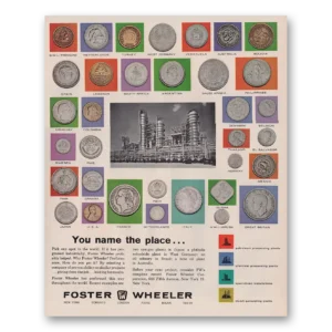 1962 Foster Wheeler Print Ad | Name Place