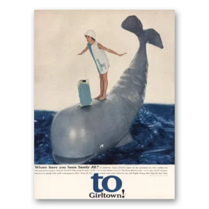 1962 Girltown Print Ad | Sandy Jill