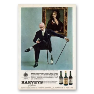 1962 Harveys Bristol Cream Print Ad | Denne Gentlemen