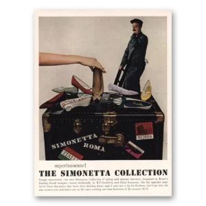 1962 Hood Footwear Print Ad | Simonetta