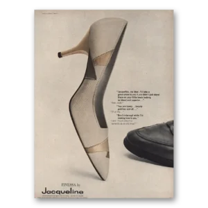 1962 Finessa Jacqueline Shoes Print Ad | My Dear