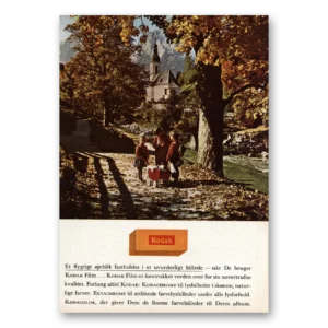 1962 Kodak Film Print Ad | Et Flygtigt