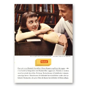 1962 Kodak Film Print Ad | Bevar De Gode