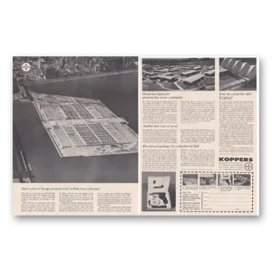 1962 Koppers Print Ad | Chicago Water