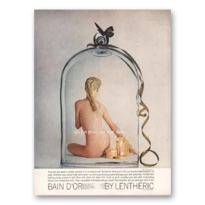 1962 Lentheric Bain D'Or Print Ad | Protecting Your Skin