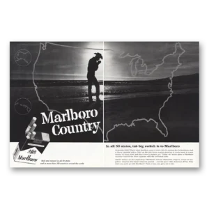 1962 Marlboro Print Ad | In All 50 States