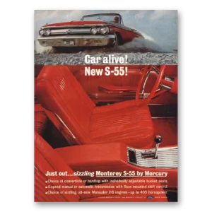 1962 Mercury Monterey Print Ad | Car Alive
