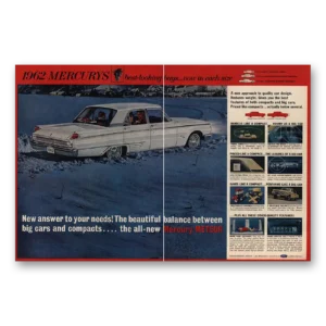 1961 Mercury Meteor Print Ad | New Answer