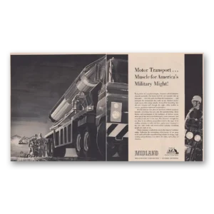 1962 Midland Ross Print Ad | Motor Transport