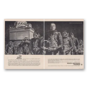 1962 North American Aviation Print Ad | Navy Pilots