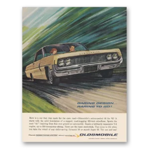 1962 Oldsmobile 88 Print Ad | Daring Design