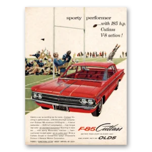 1962 Oldsmobile F85 Print Ad | Sporty Performer