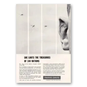 1962 Parke-Davis Print Ad | Loots Treasures