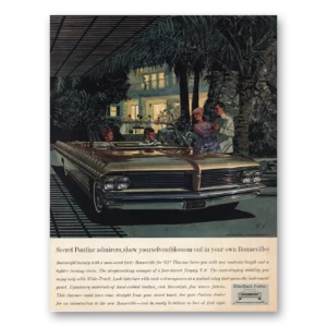 1962 Pontiac Bonneville Print Ad | Secret Admirers