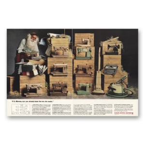 1962 Singer Sewing Machine Print Ad | Ps Mommy