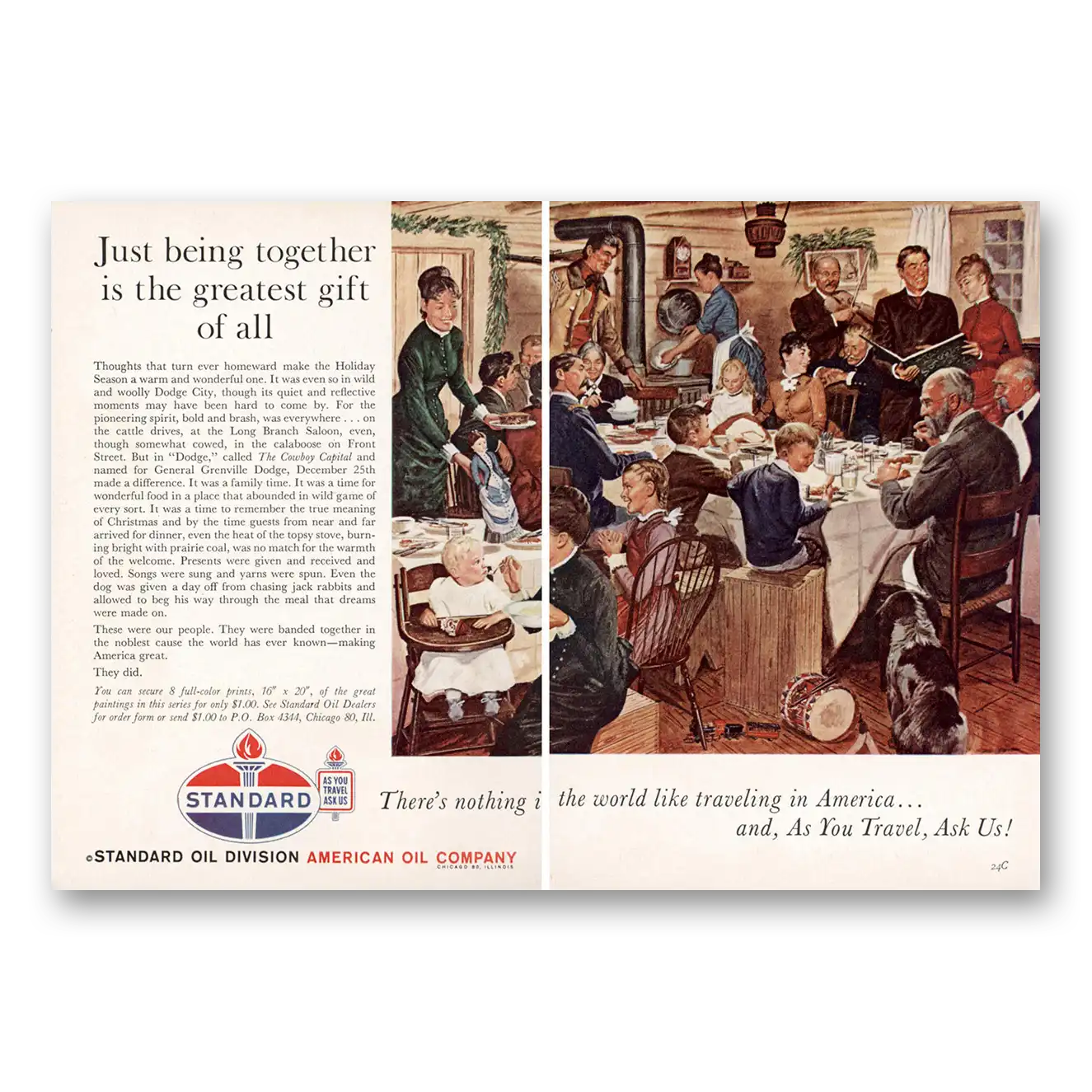 1962 Standard Oil Print Ad | Greatest Gift