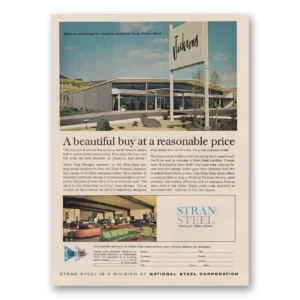 1962 Stran Steel Print Ad | Beautiful Jacksons