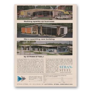 1962 Stran Steel Print Ad | Sparks Up