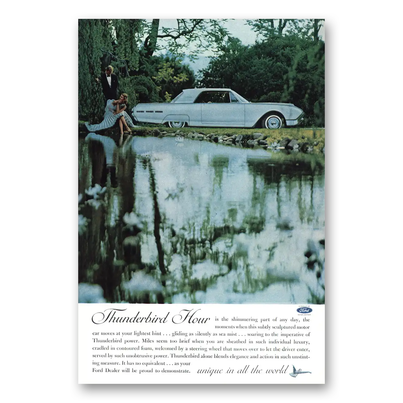 1962 Ford Thunderbird Print Ad | Thunderbird Hour