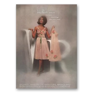 1962 Van Raalte Lingerie Print Ad | American Beauty