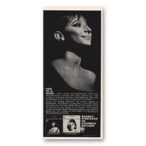 1963 Barbra Streisand Print Ad | One Kind