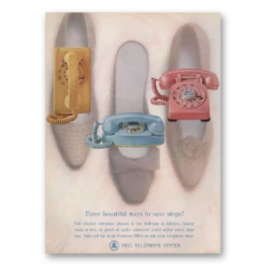 1963 Bell Telephone Print Ad | Three Beautiful Ways